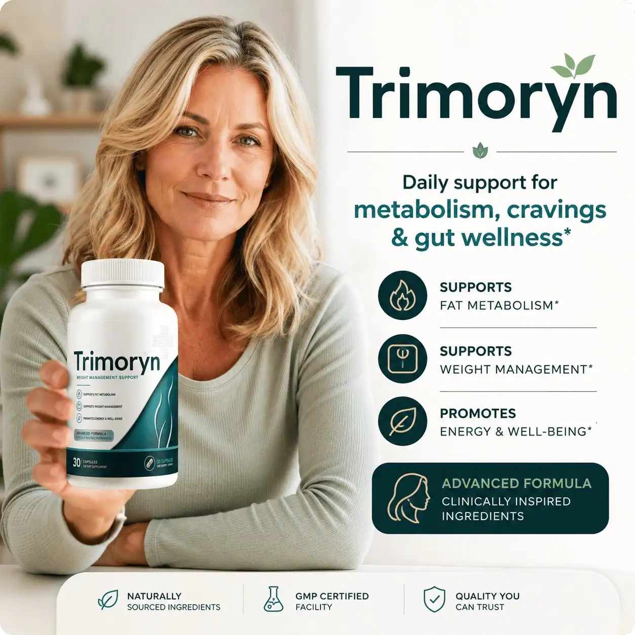 Trimoryn® Metabolism and Appetite Support Supplement